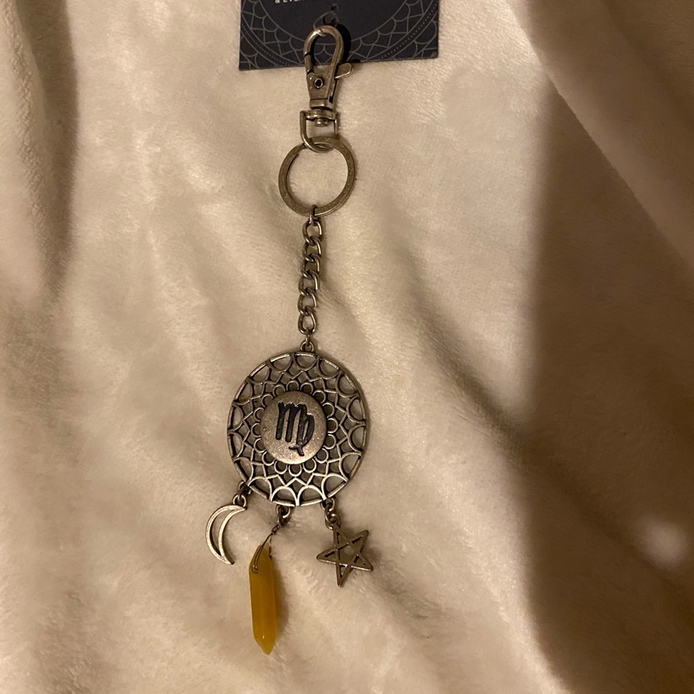 Brand new Virgo keychain